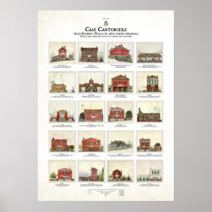 Case Cantoniere delle Regioni d'Italia Poster