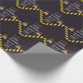 Case Closed Graduation Funny Criminal justice  Geschenkpapier (Ecke)