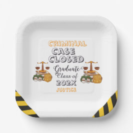 Case Closed Graduation Funny Criminal justice  Pappteller