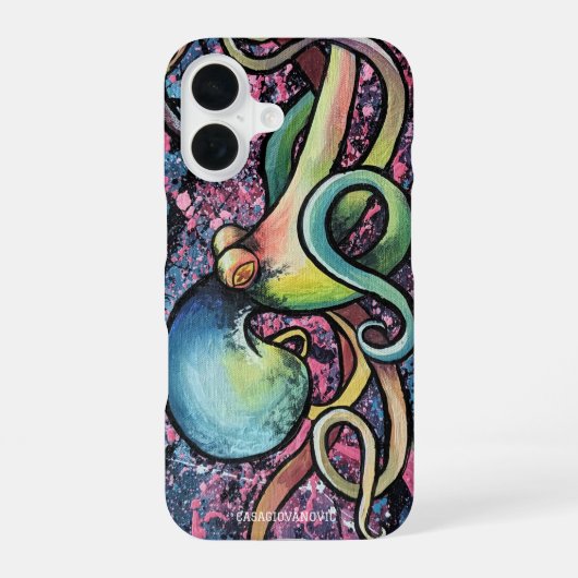 CASE COVERS BY CASAGIOVANOVIC iPhone 16 HÜLLE (Rückseite)