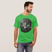 CASE-Dampf-Traktor-Rauchkammertür T-Shirt (Vorne ganz)