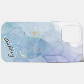 Case für abstraktes Watercolor-Mate-iPhone (Rückseite (Horizontal))