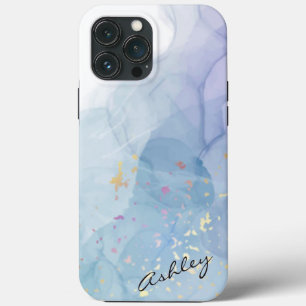 Case für abstraktes Watercolor-Mate-iPhone