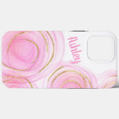 Case für abstraktes Watercolor-Mate-iPhone (Rückseite (Horizontal))
