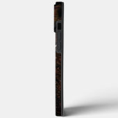 Case für das iPhone Case "Erde und Raketen" (Rückseite / Links)