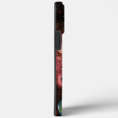 Case für das iPhone Case "Erde und Raketen" (Rückseite / Rechts)