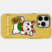 Case für das iPhone "Japanese Lucky Cat" (Rückseite (Horizontal))