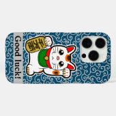 Case für das iPhone "Japanese Lucky Cat" (Rückseite (Horizontal))