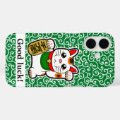 Case für das iPhone "Japanese Lucky Cat" (Rückseite (Horizontal))