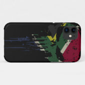 Case für das iPhone von Grunge Africa (Rückseite (Horizontal))