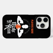 Case für iPhone Case: Regen (Basketball) (Rückseite (Horizontal))