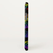 Case für iPhone/iPad mit Regenbogenananas. (Hinten/Rechts)