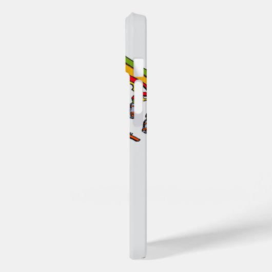 Case für iPhone mit Vintager Hand (Rückseite / Links)