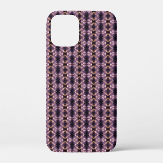 Case für lila Fireworks-Muster für iPhone Case (Rückseite)