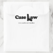 Case Law Stickers (Tasche)