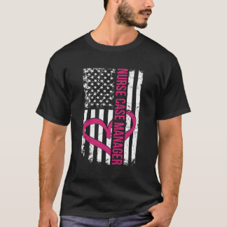 Case Management Nurse Flag Bekleidung für Frauen R T-Shirt
