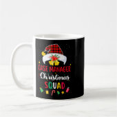 Case Manager Christmas Squad Santa Hat Matching Pr Kaffeetasse (Links)