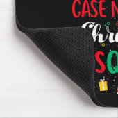 Case Manager Christmas Squad Santa Hat Matching Pr Mousepad (Ecke)