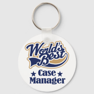 Case Manager-Geschenk (Worlds Best) Schlüsselanhänger