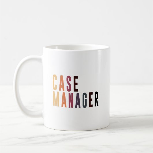 Case Manager Gift Kaffeetasse (Links)