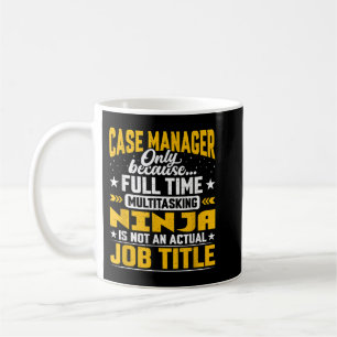 Case Manager Job Title - Funny Case Director CEO Kaffeetasse