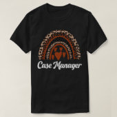 Case Manager Rainbow Leopard Geschenk 12 T-Shirt (Design vorne)