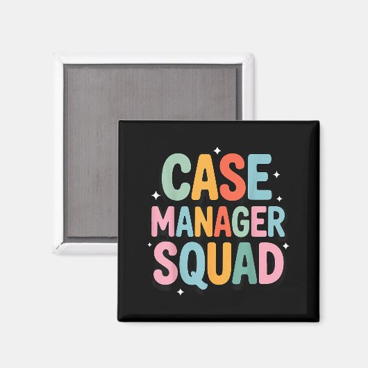 Case Manager Squad  Magnet (Vorderseite/Rückseite)