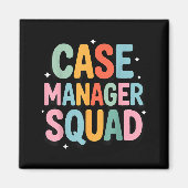 Case Manager Squad  Magnet (Vorne)