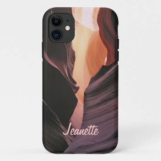 Case-Mate-abstrakte kaum dort verdrehte Schlucht Case-Mate iPhone Hülle (Rückseite)