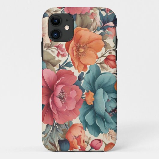 Case-Mate, Apple iPhone 11, Florals Muster Case-Mate iPhone Hülle (Rückseite)