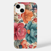 Case-Mate, Apple iPhone 14, Florals Muster Case-Mate iPhone Hülle (Rückseite)