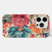 Case-Mate, Apple iPhone 15 Pro, Florals Muster Case-Mate iPhone Hülle (Rückseite (Horizontal))
