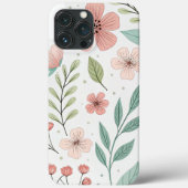 Case Mate Barely There - Blumendesign für (Rückseite)
