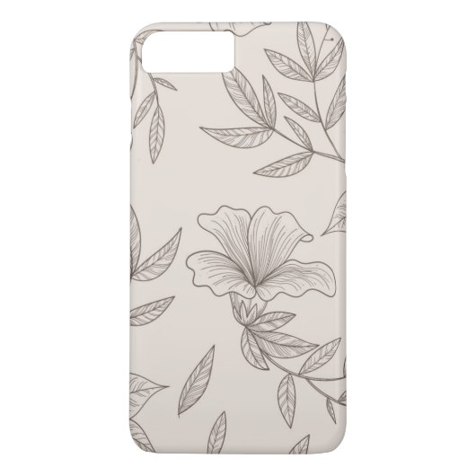 Case-Mate Barely There iPhone 8 Plus/7 Plus Hülle (Rückseite)