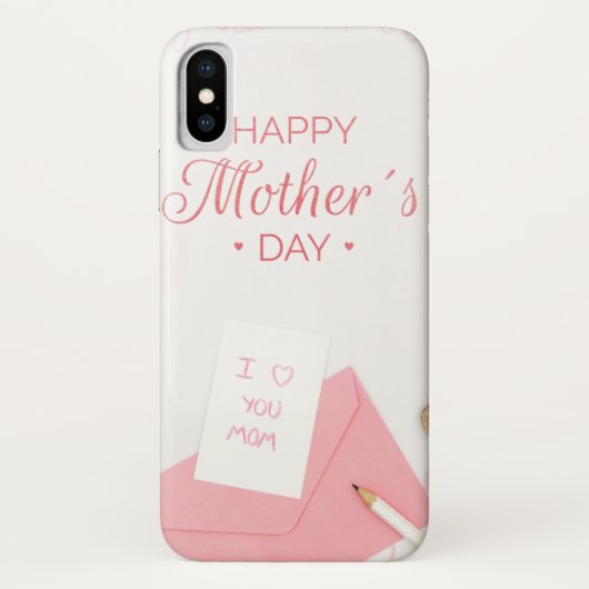 Case-Mate Barely There iPhone X Hülle (Rückseite)