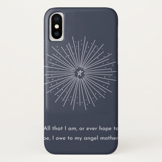 Case-Mate Barely There iPhone X Hülle (Rückseite)
