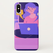 Case-Mate Barely There iPhone X Hülle (Rückseite)