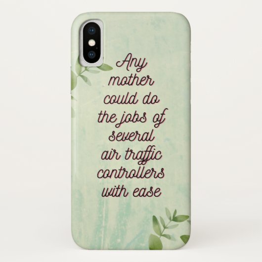 Case-Mate Barely There iPhone X Hülle (Rückseite)