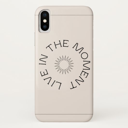 Case-Mate Barely There iPhone X Hülle (Rückseite)