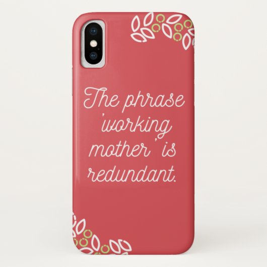 Case-Mate Barely There iPhone X Hülle (Rückseite)