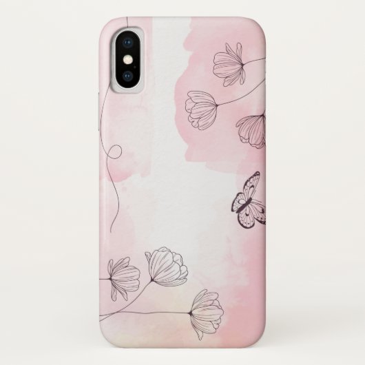 Case-Mate Barely There iPhone X Hülle (Rückseite)