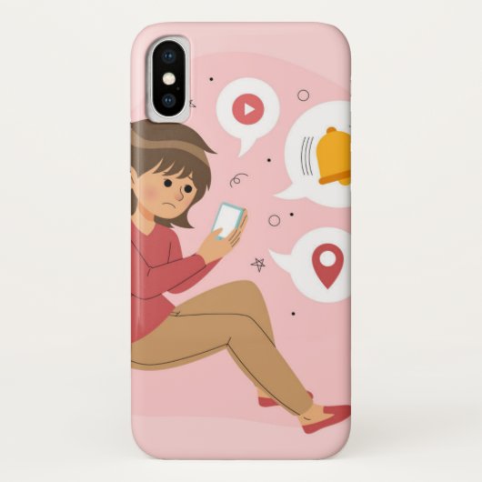 Case-Mate Barely There iPhone X Hülle (Rückseite)