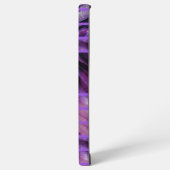 Case-Mate für lila Abstrakte Monogramm Samsung Galaxy Hülle (Linke Seite)