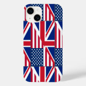 Case-Mate-iPh: US-amerikanische und britische Flag Case-Mate iPhone Hülle (Rückseite)