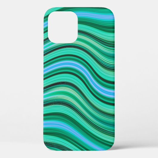 Case-Mate-iPho-Muster in grün und blau Case-Mate iPhone Hülle (Rückseite)