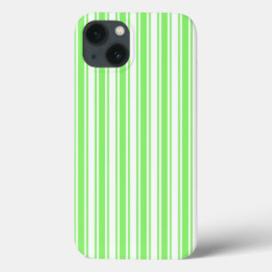 Case-Mate iPhon: Zitronen-grüne und weiße Streifen iPhone Hülle