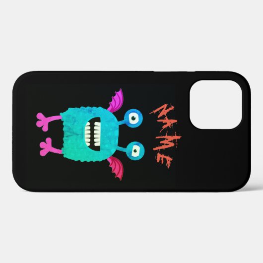 CASE-MATE IPHONE 12 HAPPY MONSTER with WINGS FALL Hülle (Rückseite (Horizontal))