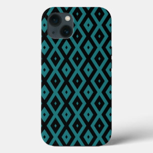 Case-Mate iPhone aquamarin und schwarz Hülle