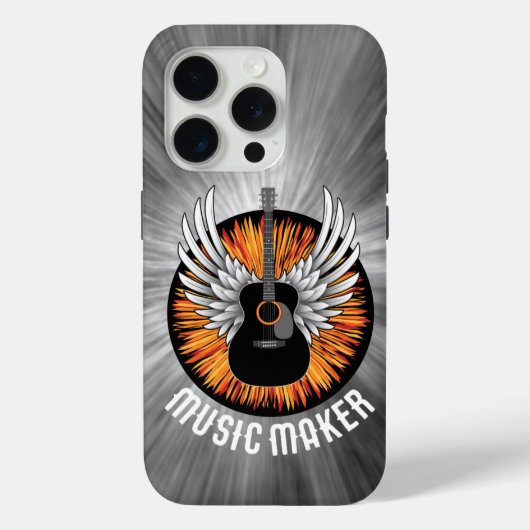 Case-Mate-iPhone-Case für Music Maker (Gitarrenspi Case-Mate iPhone Hülle (Rückseite)