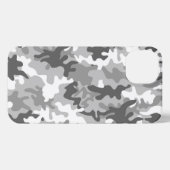 Case-Mate iPhone Case Grey and White Camouflage iPhone Hülle (Rückseite (Horizontal))